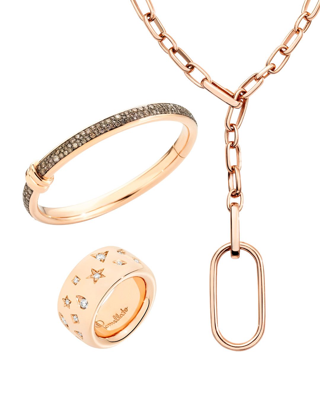 【ヴィンテージ】ポメラート　フィッシュチャーム　艶消し　K18YG750 hbkv-jewelry-pomellato-top-1-