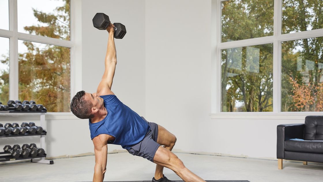 preview for Men's Health 6-Week Sweat Off: 8-Minute Ab Circuit