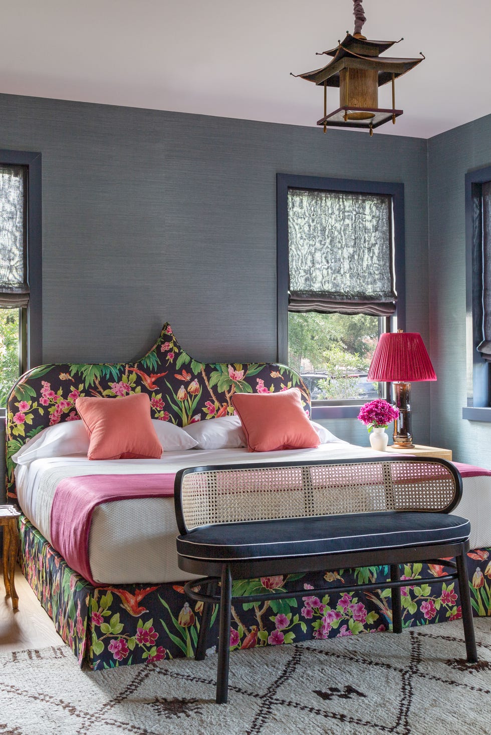floral coastal bedroom floral coastal bedroom