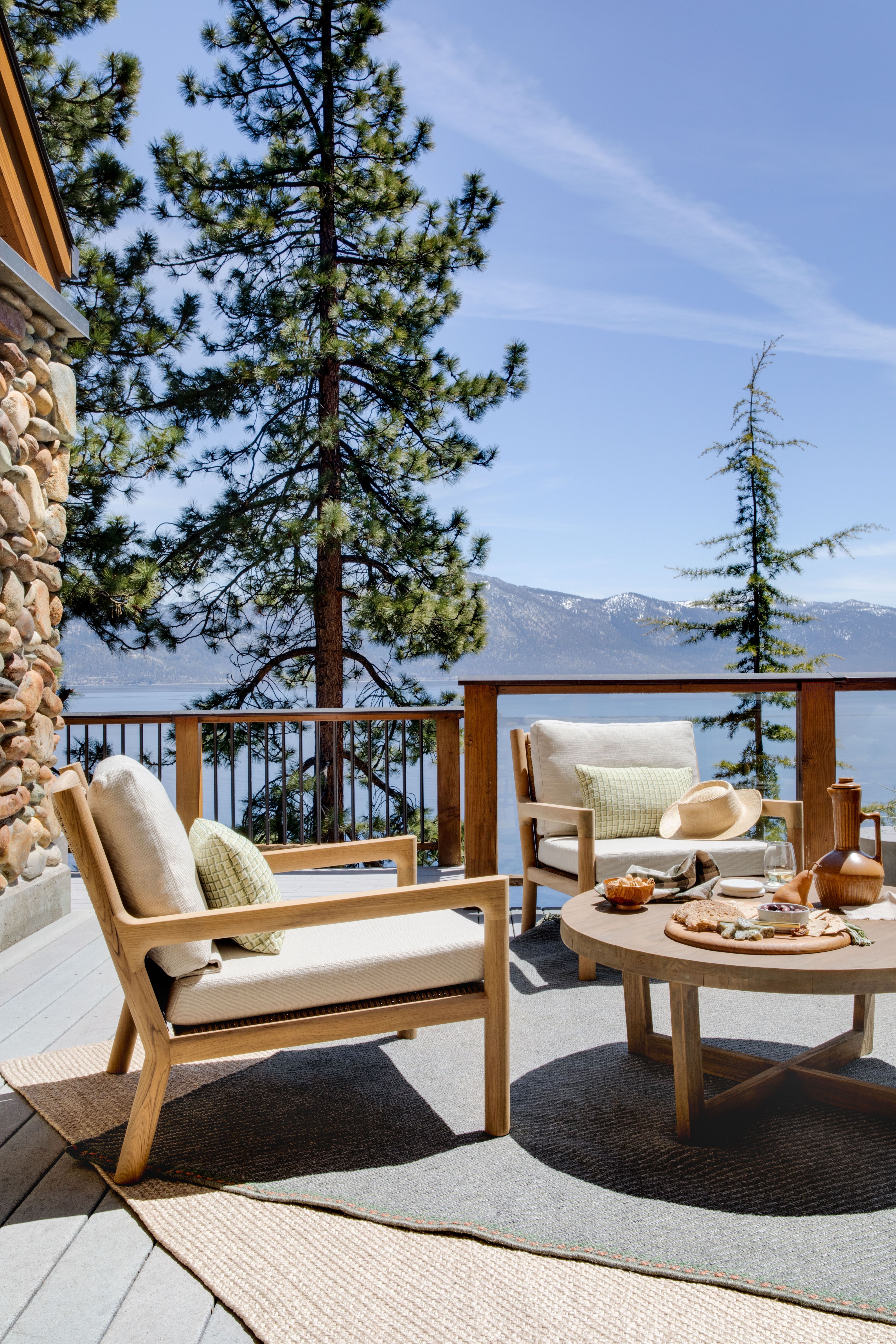 Cozy Balcony with Comfortable Furniture