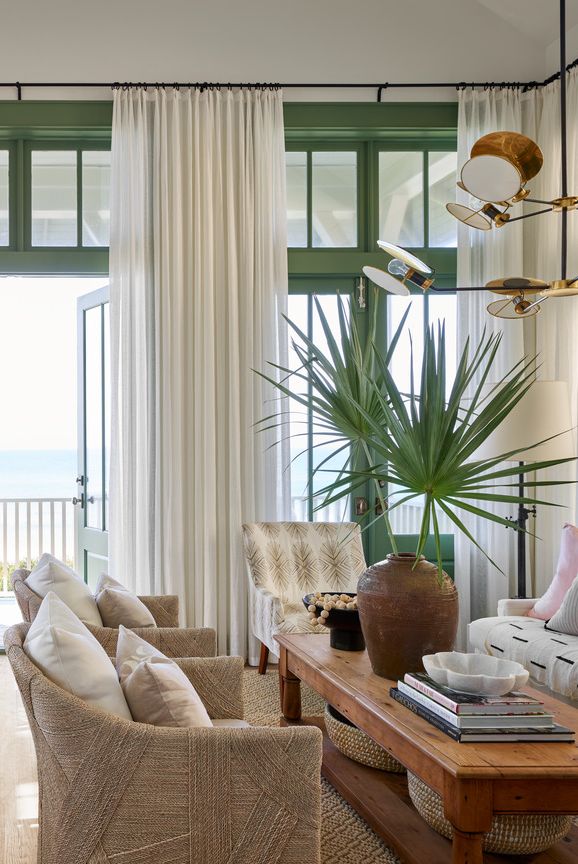 oceanfront home in rosemary beach, florida designed by ashley gilbreath interior design