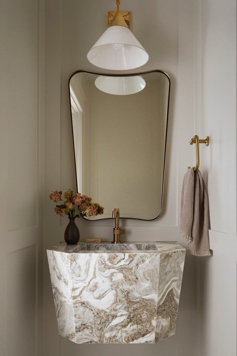 tiny powder room in new jersey home designed by brittany wurzak tiny powder room in new jersey home designed by brittany wurzak