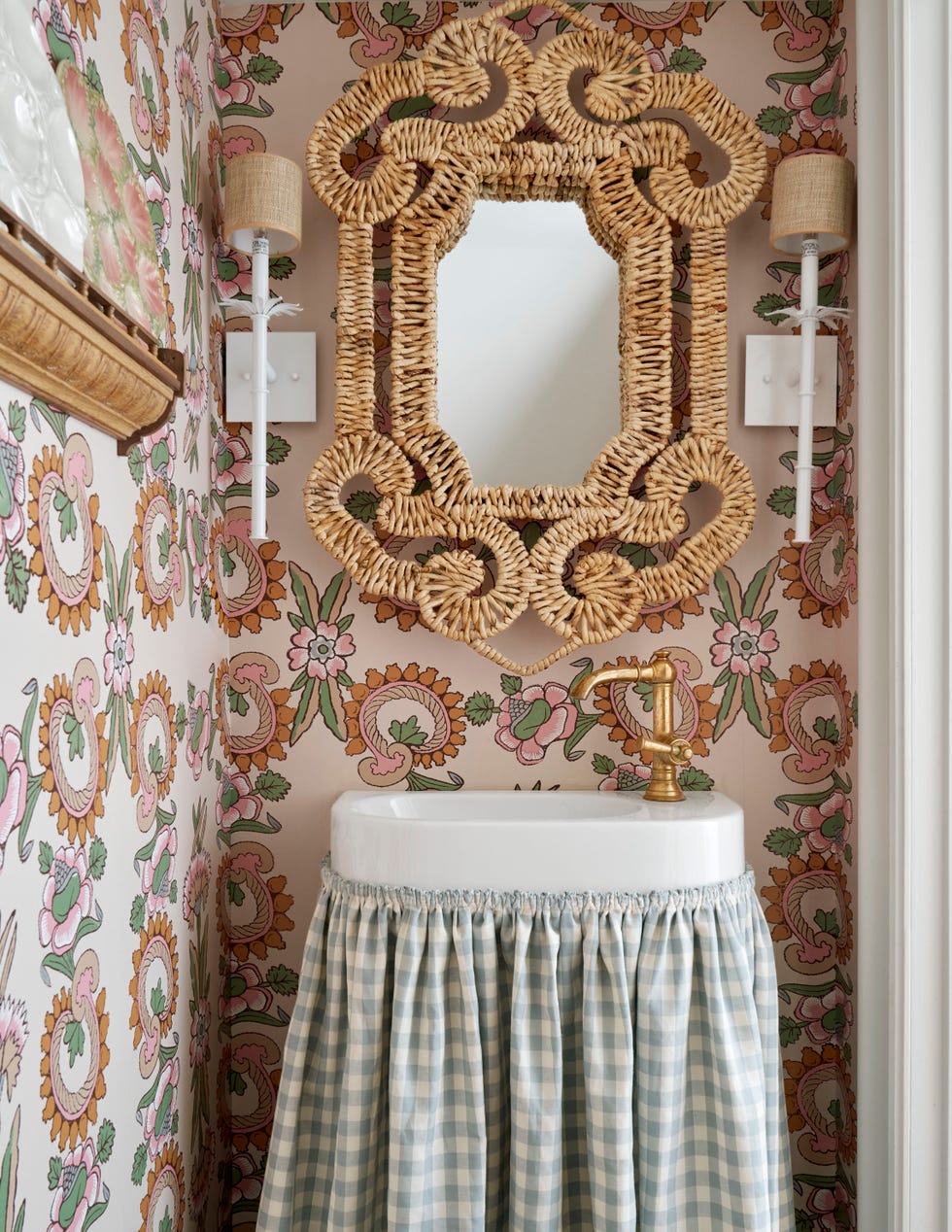 powder room wallpaper ideas