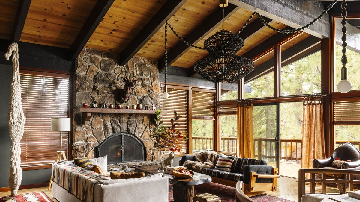 Designer Noz Nozawa's Lake Tahoe Cabin Is Whimsical and Rustic