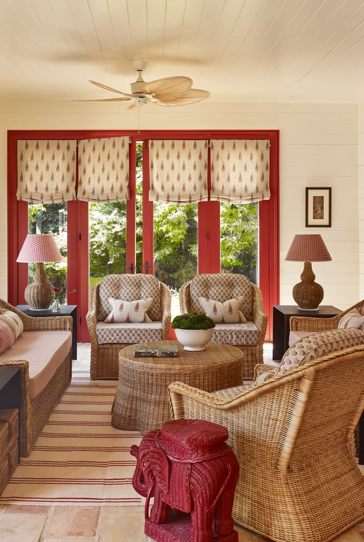 bellport\, new york beach house designed by alexander m. reid. sunroom. bellport\, new york beach house designed by alexander m. reid. sunroom.