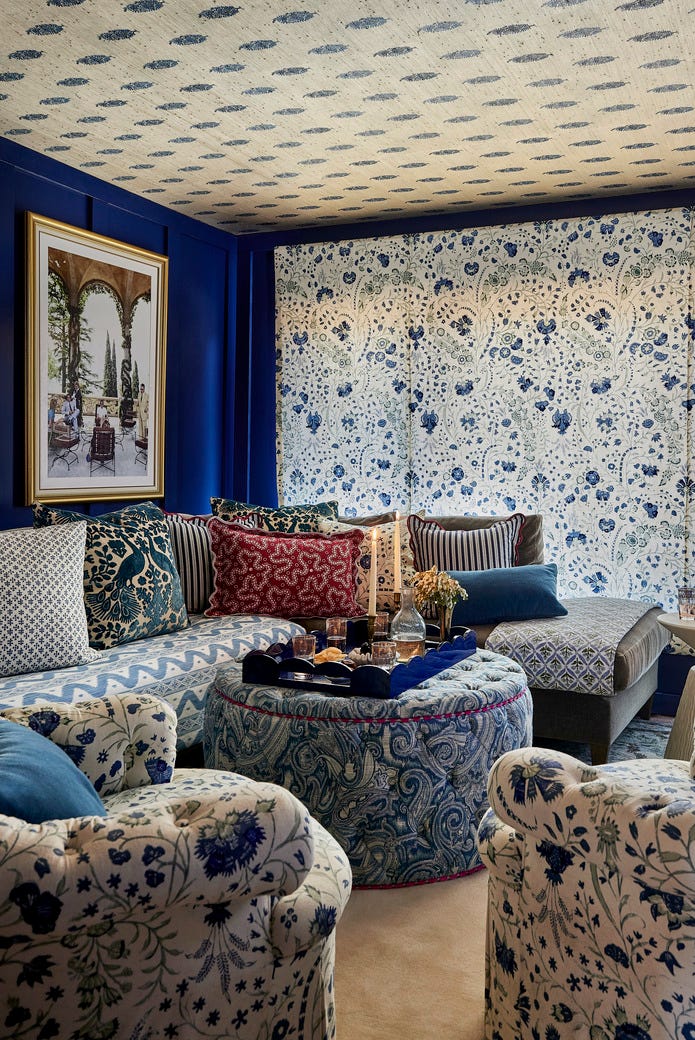 heather and matt french's sante fe home designed by french french interiors. den. heather and matt french's sante fe home designed by french french interiors. den.