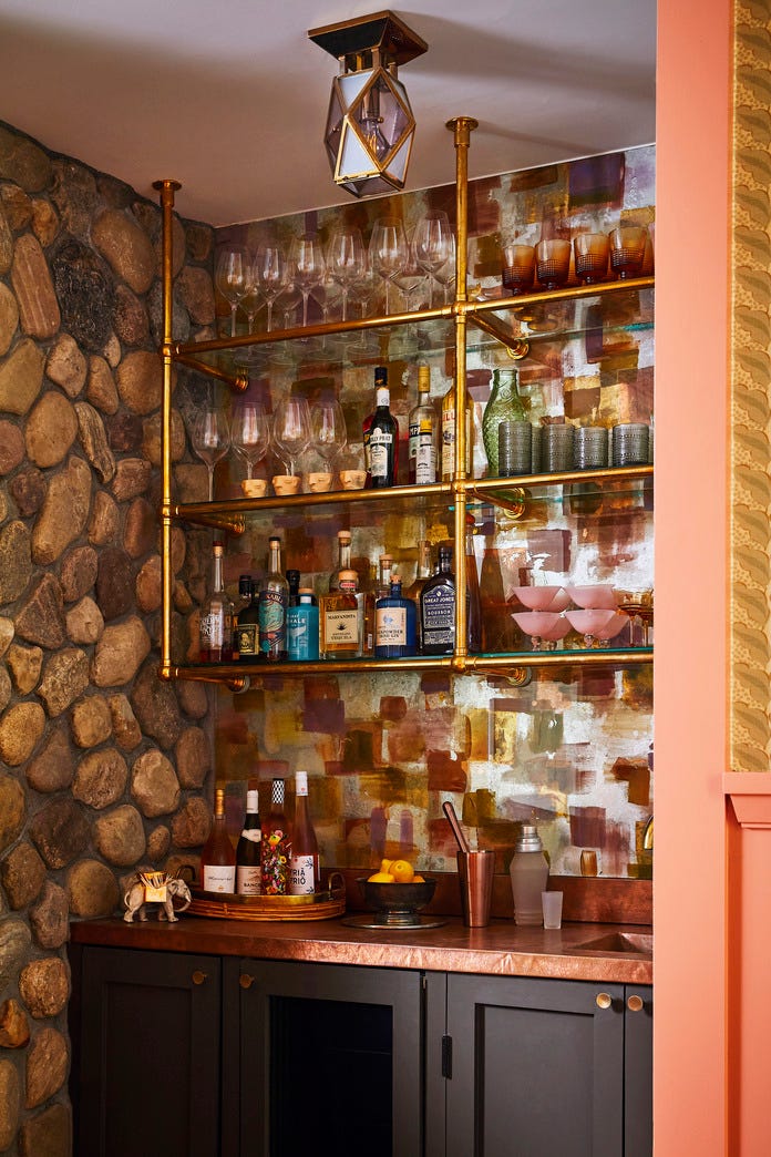 adirondack style cottage home in coecles harbor on shelter island designed by serena dugan. home bar. adirondack style cottage home in coecles harbor on shelter island designed by serena dugan. home bar.