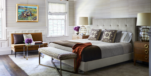 bedroom, furniture, room, bed, interior design, bed sheet, bed frame, wall, property, ceiling,