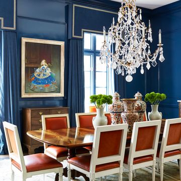 atlanta home dining room interior design by melanie turner