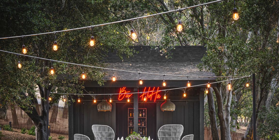 How to Transform Your Outdoor Dinners With String Lights and