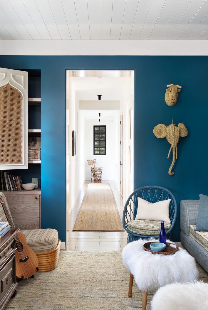 wellington, florida, home designed by tom scheerer media room