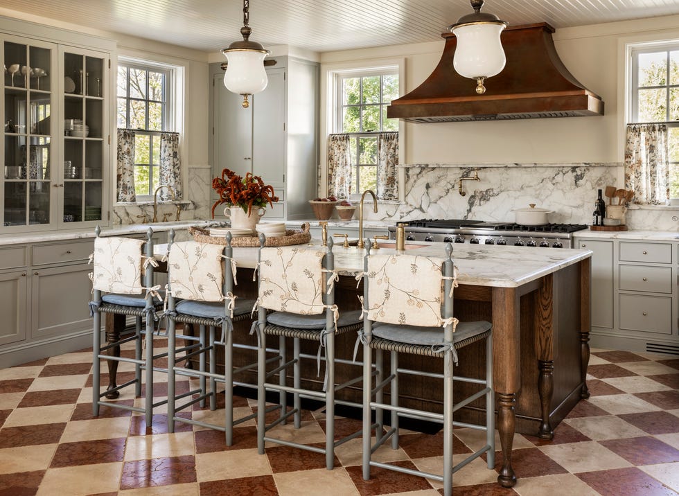 bailey mccarthy's 19th century home in martha’s vineyard designed by amber lewis. kitchen.