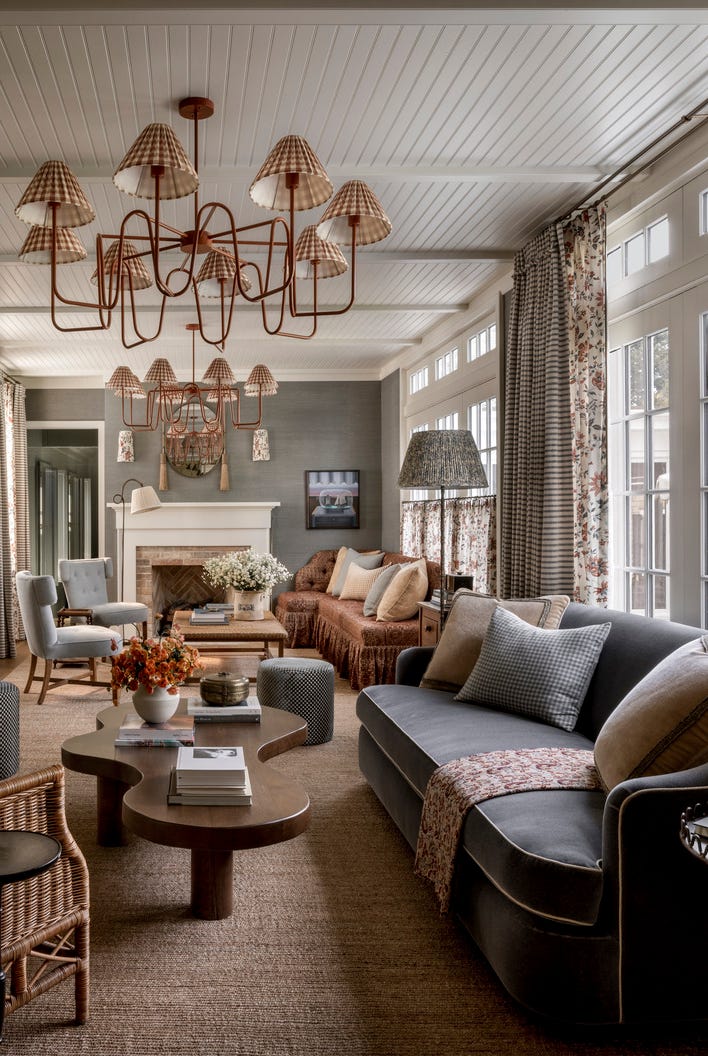 bailey mccarthy's 19th century home in martha’s vineyard designed by amber lewis. living room. bailey mccarthy's 19th century home in martha’s vineyard designed by amber lewis. living room.