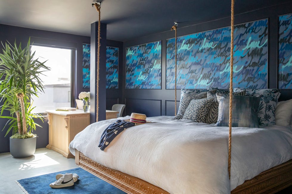 tv personality breegan jane's venice beach\, california home. boys bedroom.