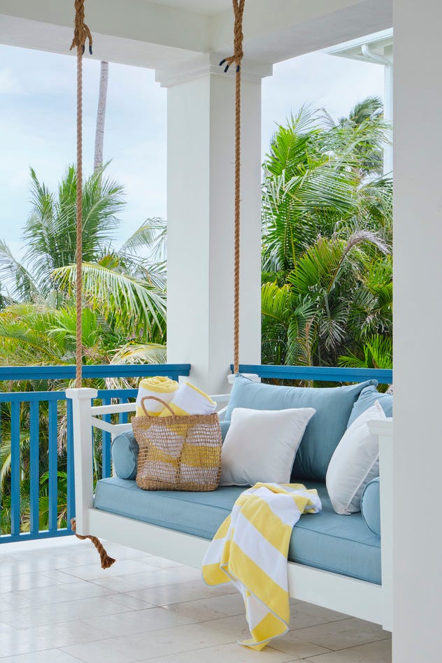 captiva island\, florida beach home designed by janie molster and her partner\, kate stikeleather. porch. captiva island\, florida beach home designed by janie molster and her partner\, kate stikeleather. porch.