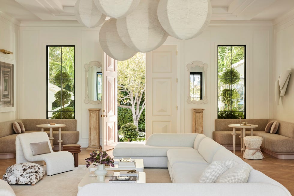 real estate advisor dawn mckenna's naples\, florida house. living room.