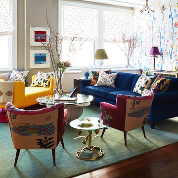 Courtney McLeod x House Beautiful living room designed by courtney mcleod
