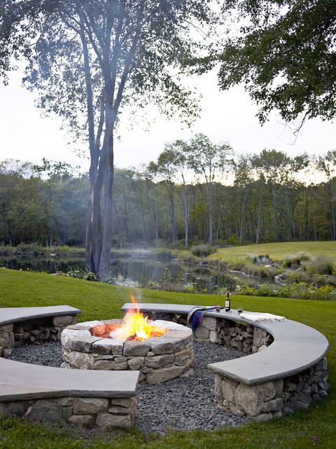 21 Best Backyard Fire Pit Ideas - Stylish Outdoor Fire Pits