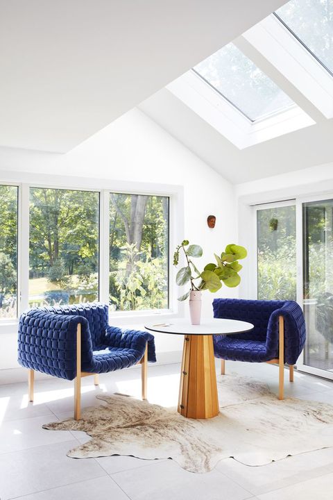 moooi table, ligne roset chairs, pure rugs rug, andersen windows