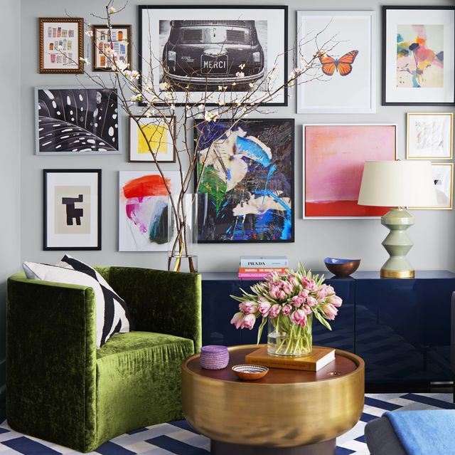 living room gallery wall by rayman boozer