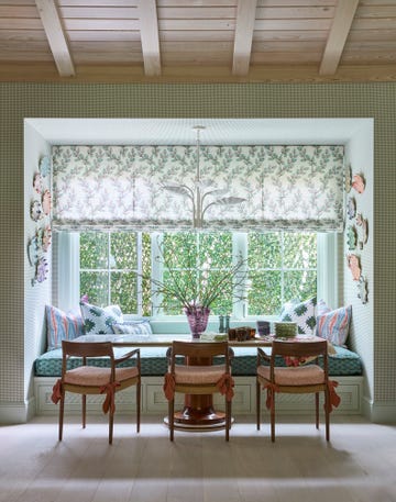 west palm beach home designed by cece bowman of kemble interiors breakfast nook