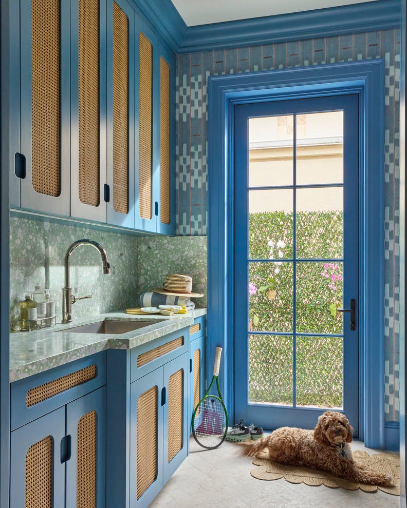 west palm beach home designed by cece bowman of kemble interiors mudroom