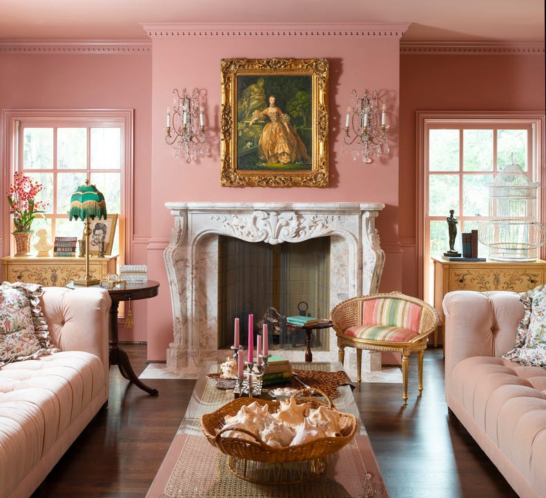 living room designed by fort design studio/fort worth, tx.