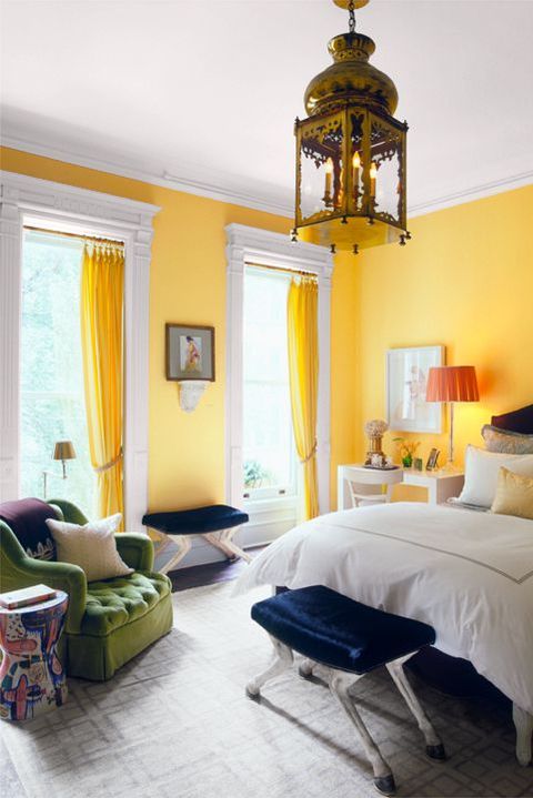 yellow bedrooms