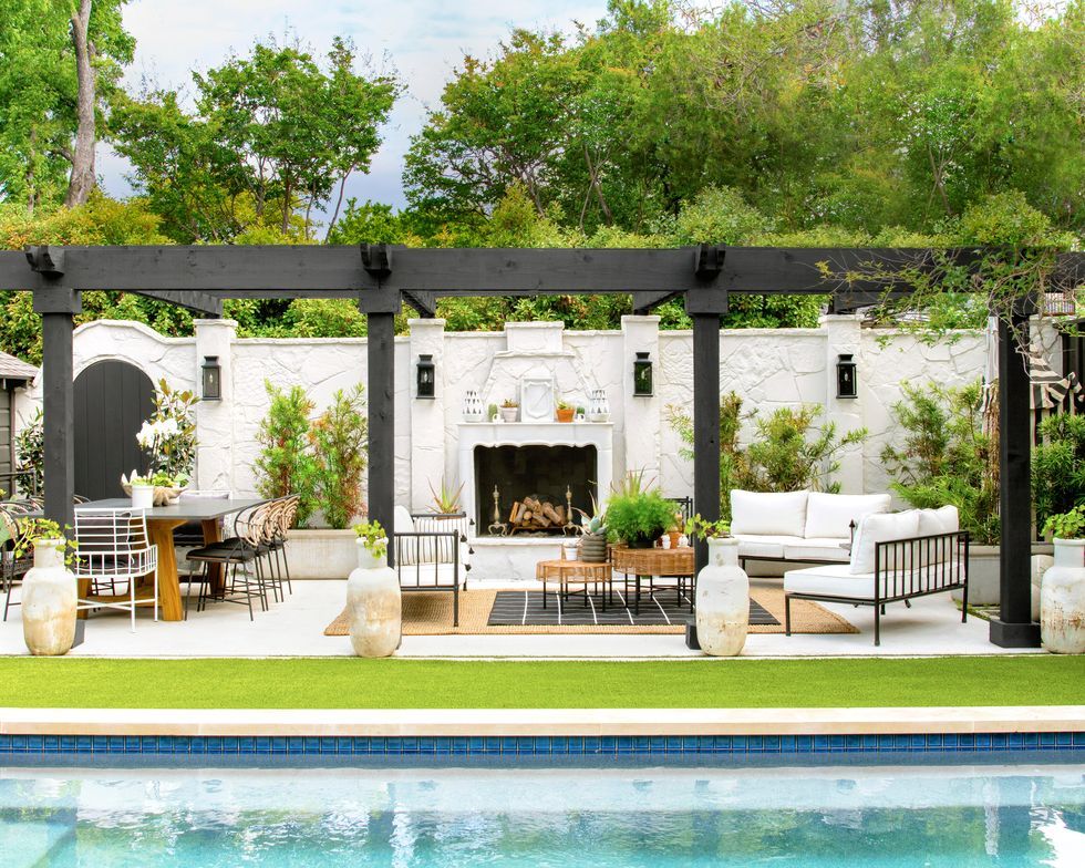 Create an Enticing Backyard Oasis with Pergolas Attached to Back of House