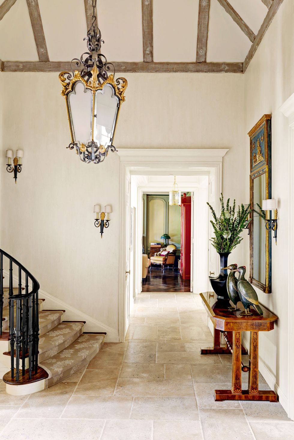 French country foyer