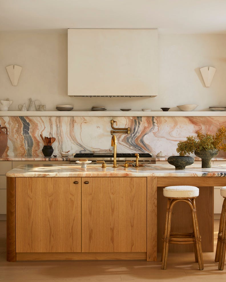 kitchen in chef eden grinshpan's home designed by montana burnett design