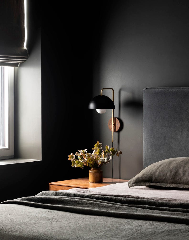 1880s townhouse near van vorst park in jersey city\, new jersey\, designed by elaine santos. guest bedroom. 1880s townhouse near van vorst park in jersey city\, new jersey\, designed by elaine santos. guest bedroom.