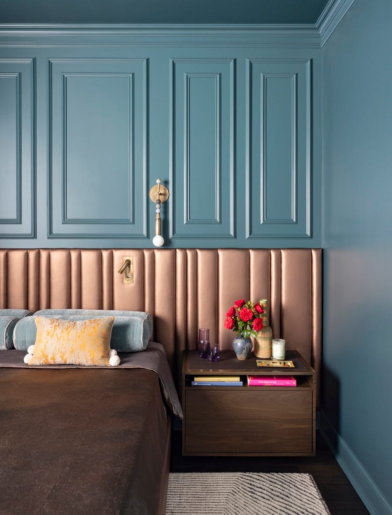 1911 home in chicagos edgewater neighborhood, designed by erin shakoor of shakoor interiors primary bedroom