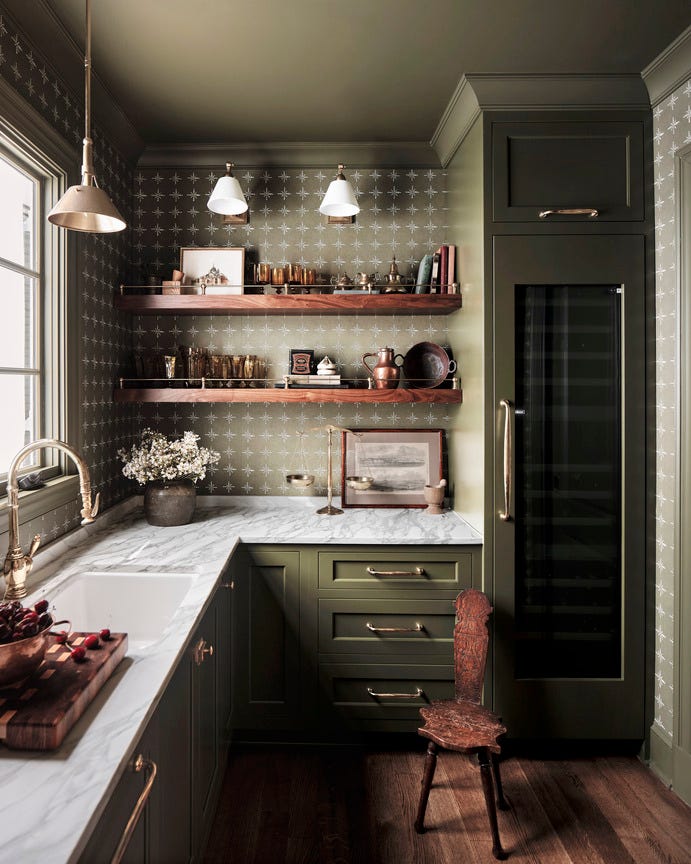 kitchen in east memphis, tennessee, designed by lindsey black interiors