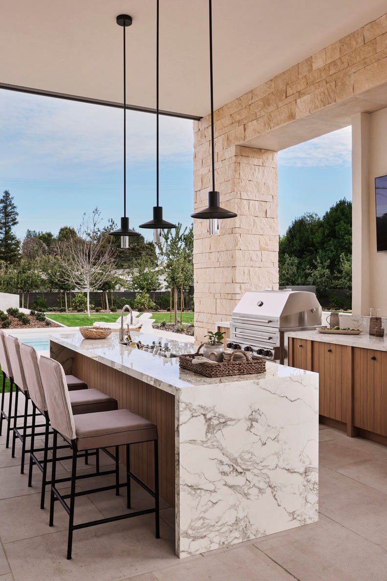 kitchen in bakersfield, california, designed by lindye galloway studio