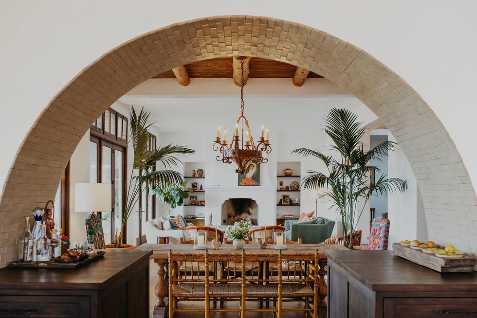 a california ranch home transformed into a modern day hacienda by rita donahoe of rita chan interiors dining room