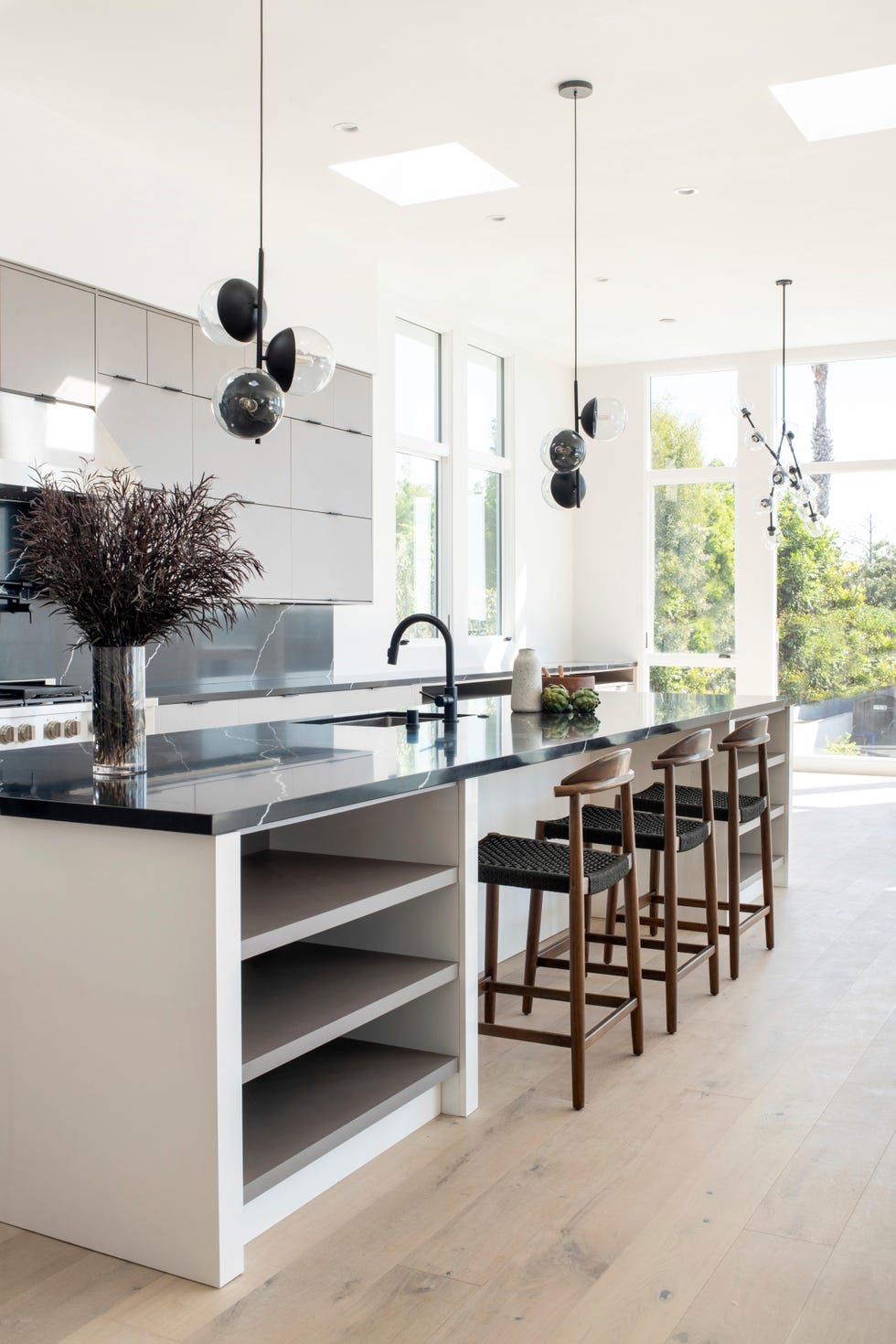 Kitchen interior with center island