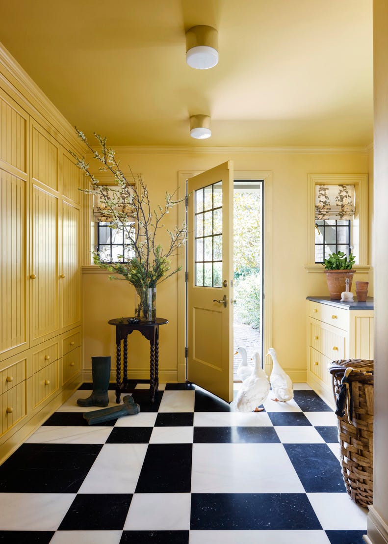 kansas city, missouri, tudor home designed by mallory robins and elizabeth bennett of kobel  co mudroom