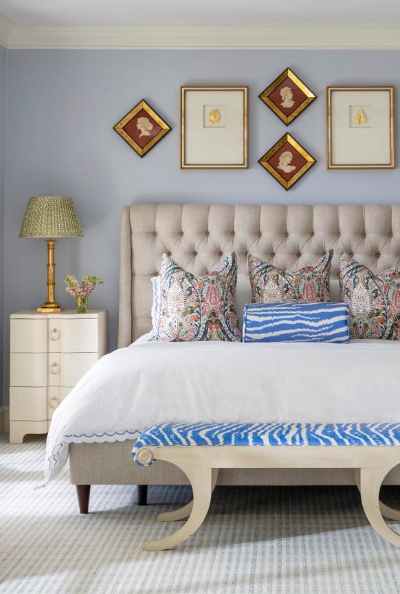 house in the chicago suburb of hinsdale, illinois designed by sarah vaile interior design. primary bedroom. house in the chicago suburb of hinsdale, illinois designed by sarah vaile interior design. primary bedroom.