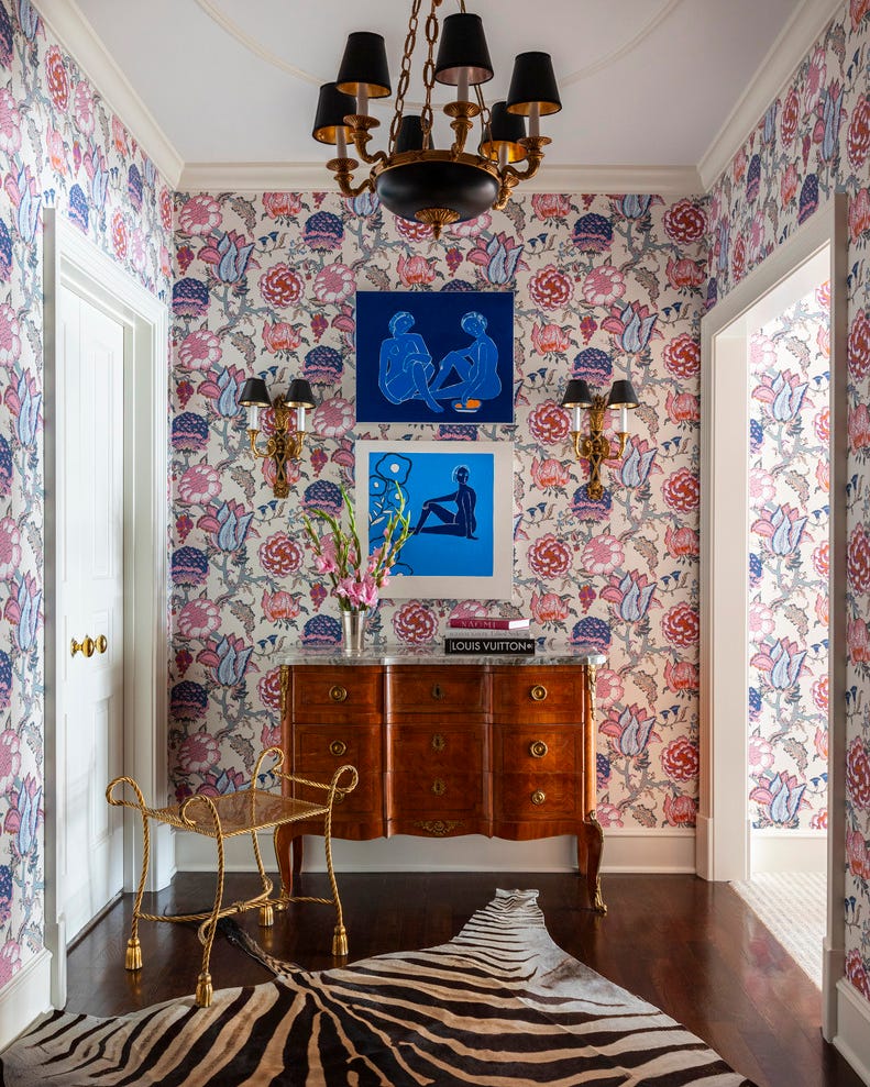 house in the chicago suburb of hinsdale, illinois designed by sarah vaile interior design vestibule