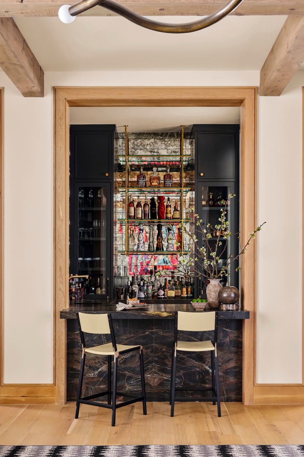 chris and lynsey synek's dallas, texas home designed by interior designer, philip thomas vanderford of studio thomas james, and janson luter architects. wet bar. chris and lynsey synek's dallas, texas home designed by interior designer, philip thomas vanderford of studio thomas james, and janson luter architects. wet bar.