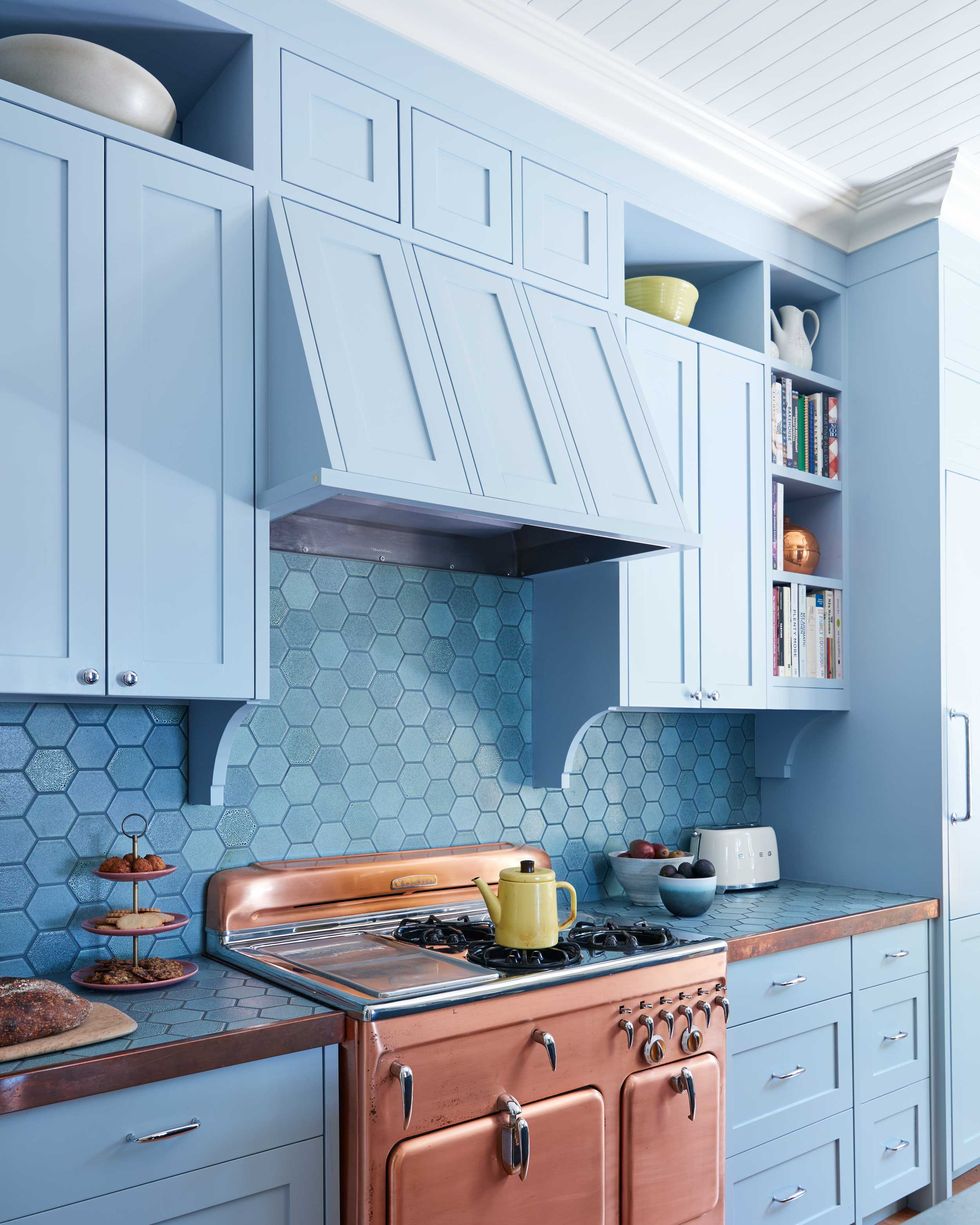 Kitchen  Blue kitchen accessories, Blue kitchen decor