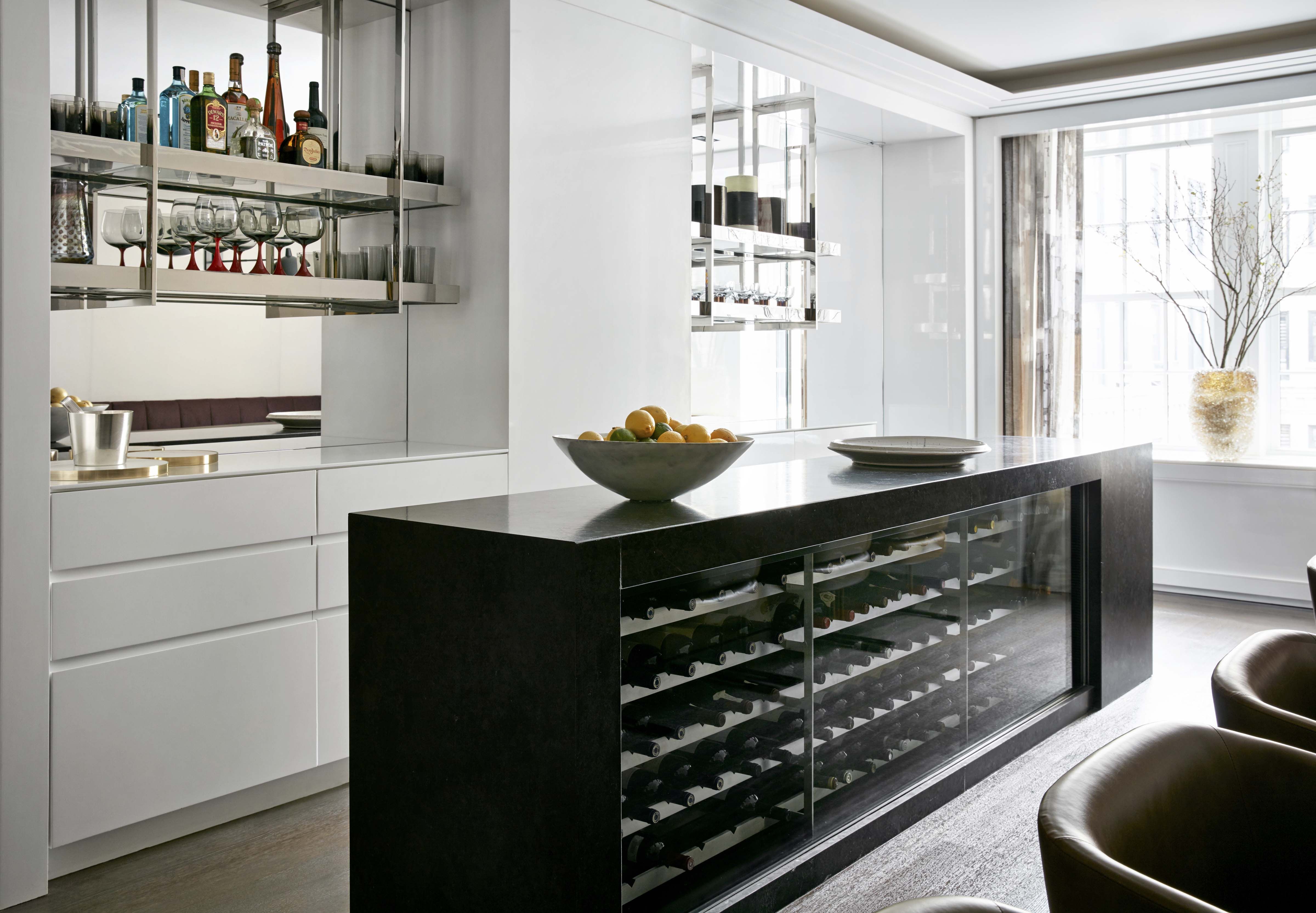 Wine cellar in online kitchen island