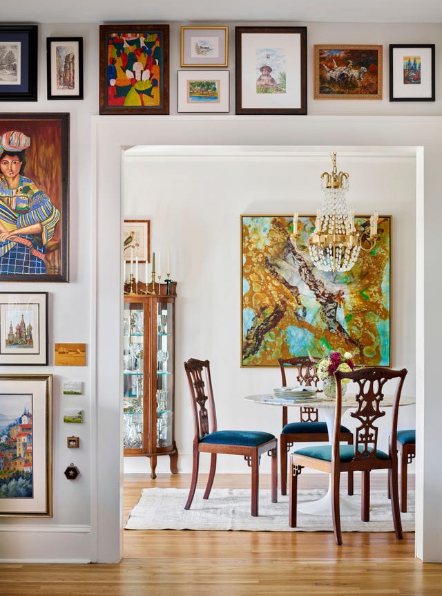 In Lathem Gordon's Atlanta Home, Framed Art Inspired by Her Grandmother ...