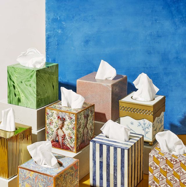 Upgrade Your Nightstand With 13 Chic Tissue Box Covers