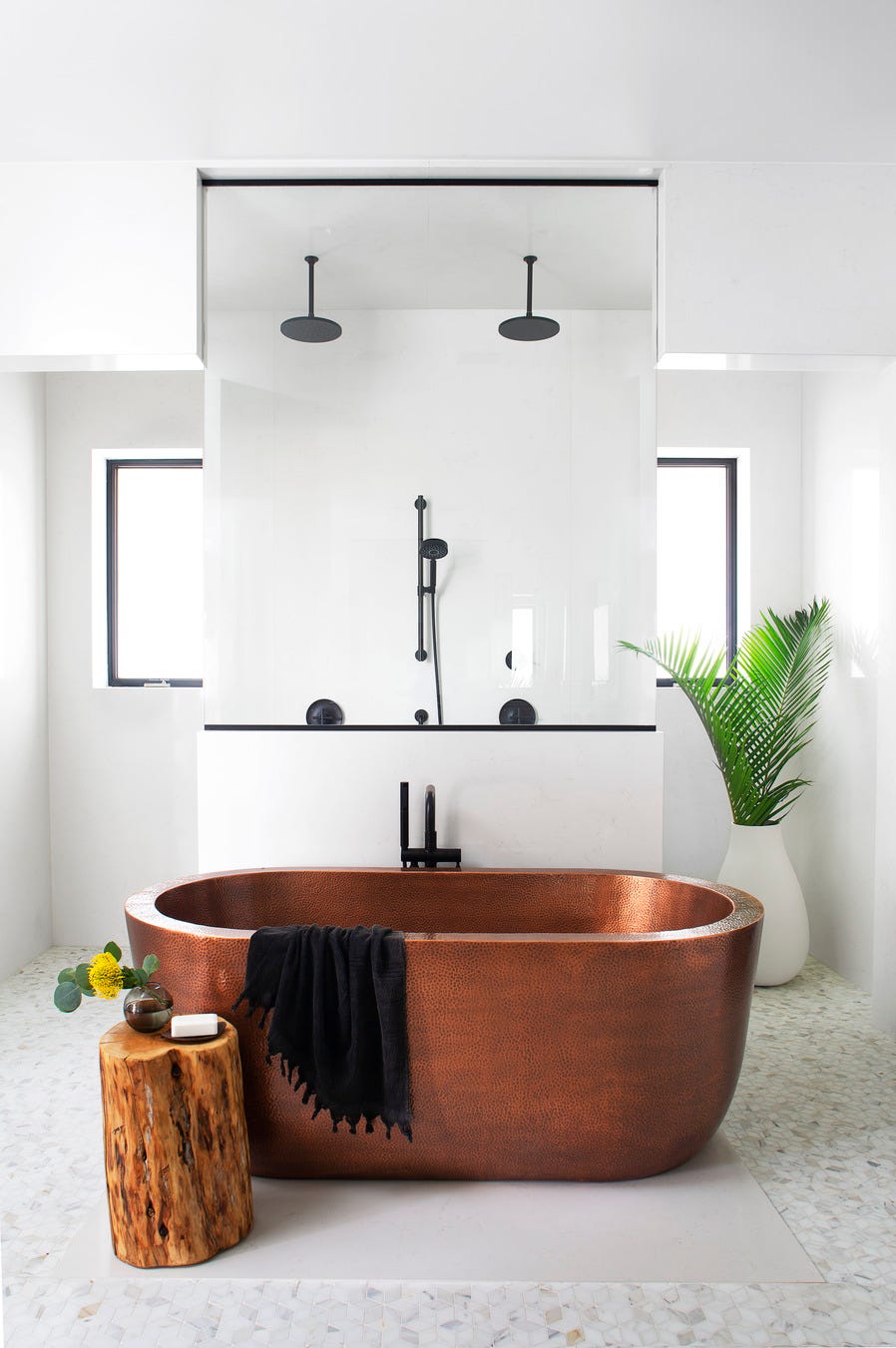 bathroom house beautiful's 2020 whole home concept house in franktown, colorado writer  producer carisha swanson  photographer emily minton redfield  stylist natalie warady  builder nicholas custom homes