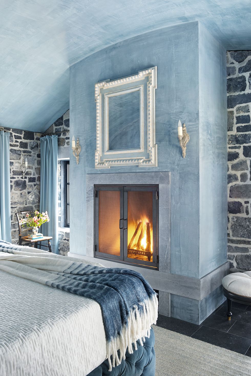 bedroom fireplace ides