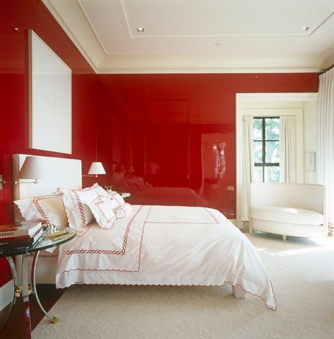 red bedrooms