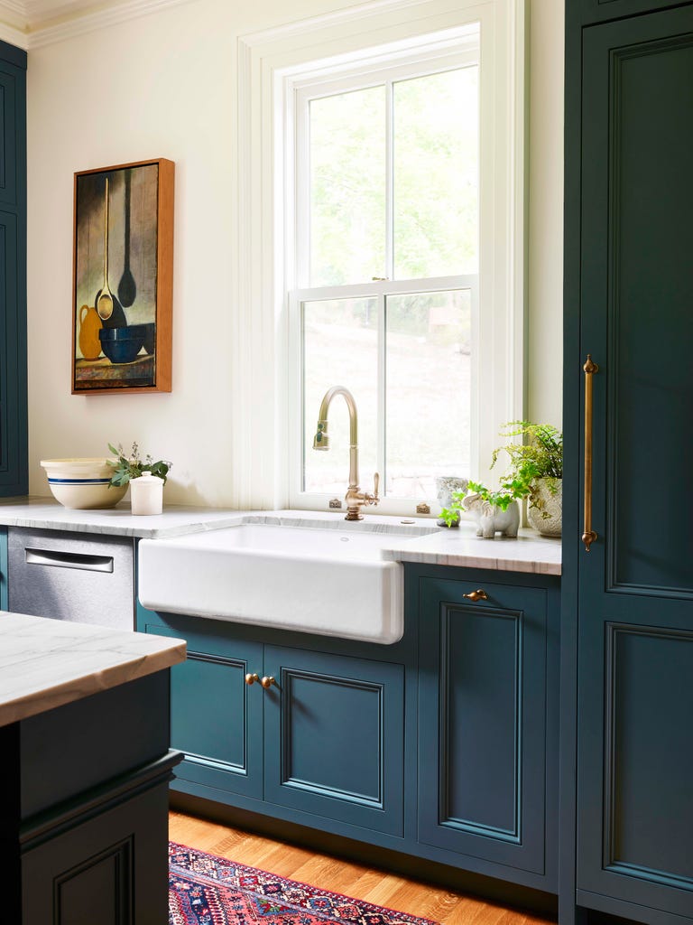 Karen Swanson Design: A Historic New England Kitchen With Fresh British ...