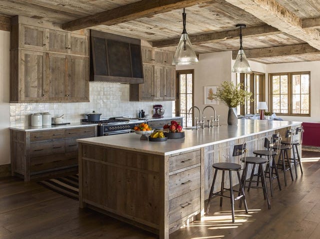 The Yellowstone inspired, Rich Ranch design trend is cowboy chic